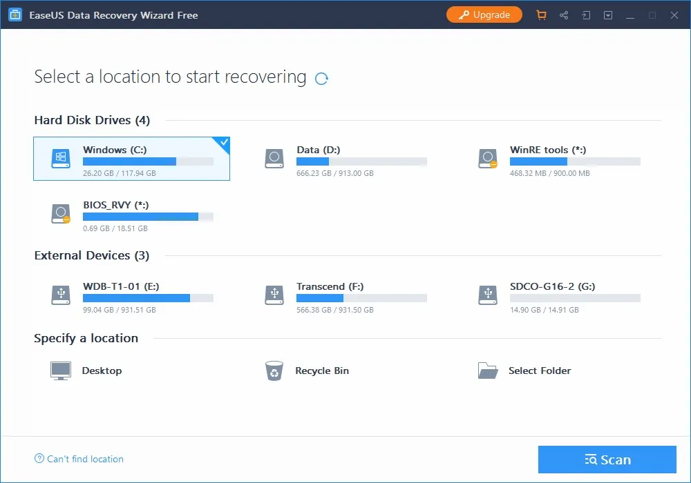 EASEUS Data Recovery Wizard 17.5 Crack & Serial Key Free Download