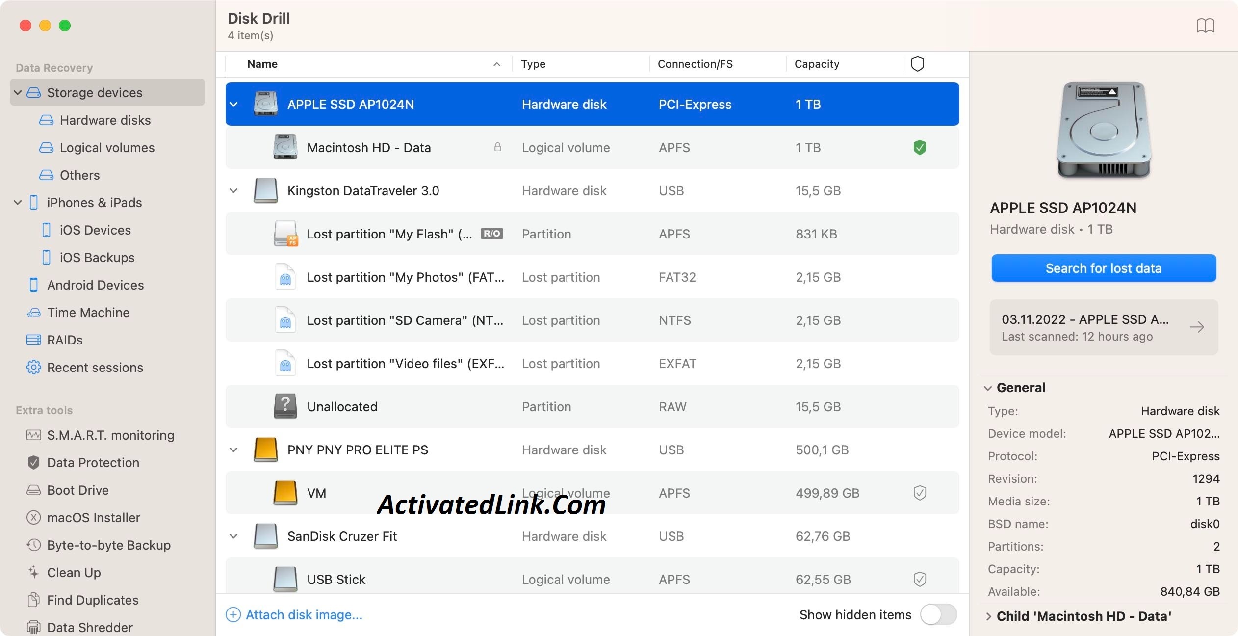 Disk Drill Pro 5.7.916.0 Serial Key Free Download