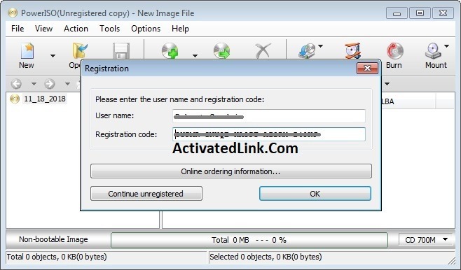 PowerISO 8.8 Crack With Activation Key/Code Full Working For PC