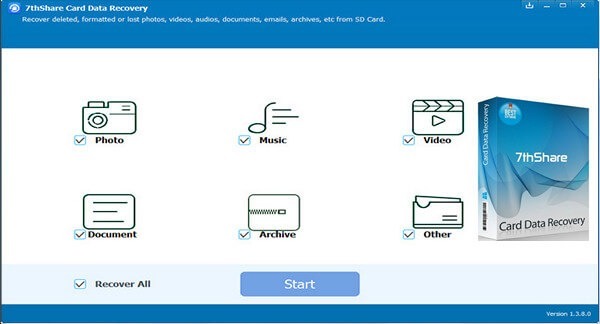 7thShare Card Data Recovery 6.6.8.10 Crack + Serial Key Latest