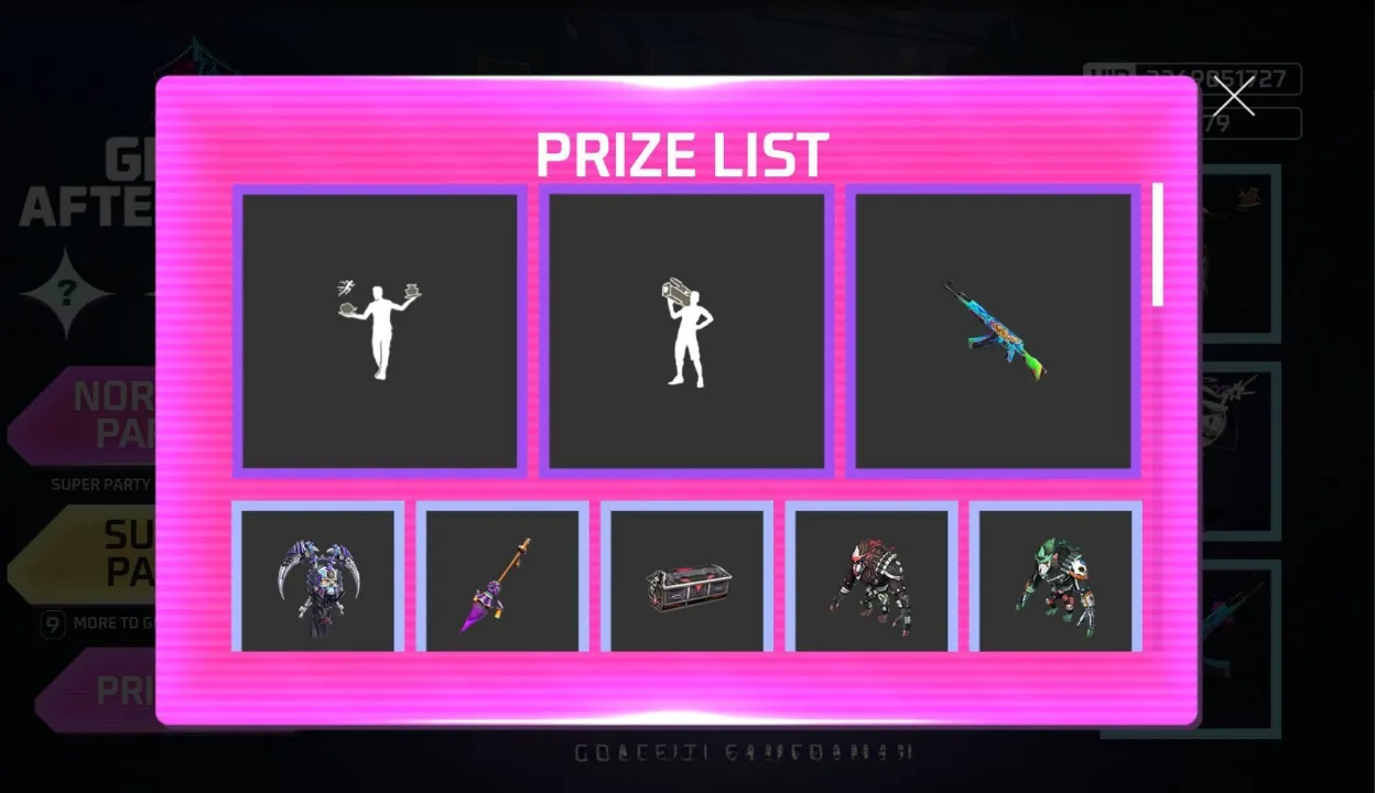 my-experience-with-the-griza-afterparty-event-in-free-fire-max-india-a-guide-to-the-rewards-and-draws-image-0